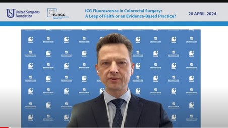 Эксперт Клиники «Белоостров» выступил на международной конференции по ICG-флуоресцентным технологиям в колоректальной хирургии